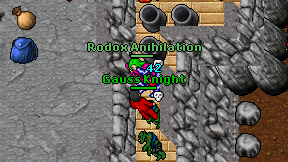 Gauss Knight on screen