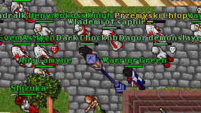 Warrior Green on screen