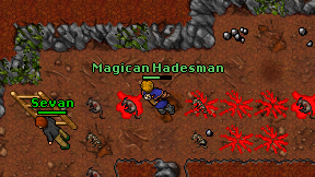 Magican Hadesman on screen
