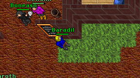 Baradil on screen