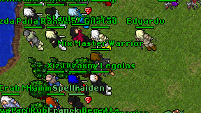 Mix Master Warrior on screen