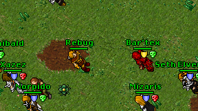 Rebug on screen