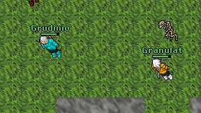 Granulat on screen
