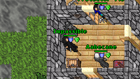 Impassible on screen