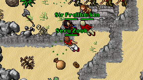 Seru Zook on screen