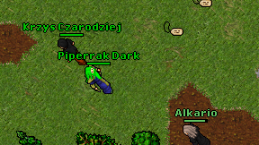 Piperrak Dark on screen