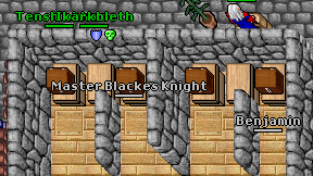 Master Blackes Knight on screen