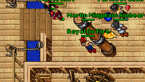 Royal On Fire on screen