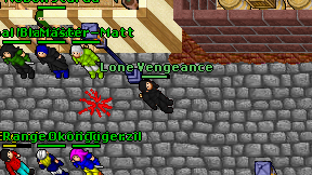 Lone Vengeance on screen