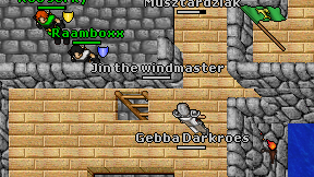 Jin the windmaster on screen