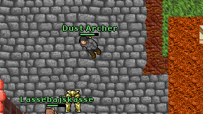Dust Archer on screen