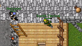 Saith Thrind on screen