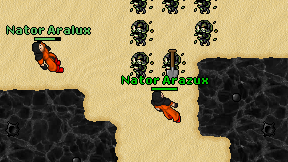 Nator Arazux on screen