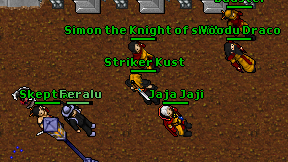 Striker Kust on screen