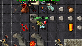 Gorekus on screen