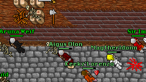 Aigus Olon on screen