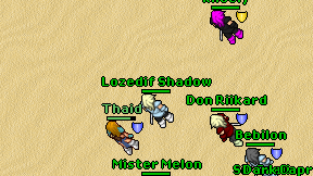 Lozedif Shadow on screen