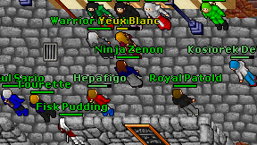 Ninja Zenon on screen