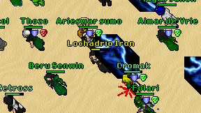 Lochadrio Iron on screen