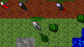 Faxisu on screen