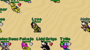 Lysa on screen