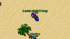 Lunis nightfang on screen