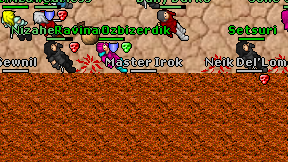 Master Irok on screen