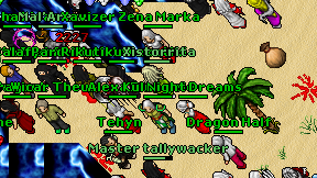 Master tallywacker on screen