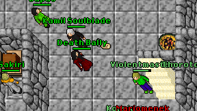 Death Bally on screen