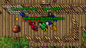 Fast Hog on screen