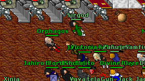 Orphagos on screen