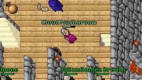 Cloud Musharoom on screen