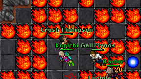 Crush Thompson on screen