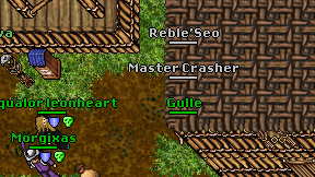 Master Crasher on screen