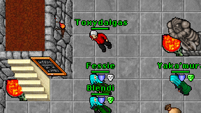 Toxydalgas on screen