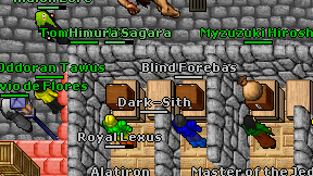 Blind Forebas on screen