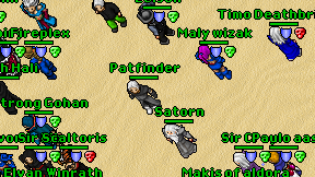 Patfinder on screen
