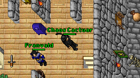 Chaos Cactuar on screen