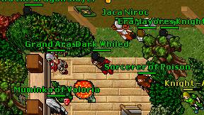 Dark Whiled on screen