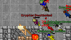 Krypter Deathwind on screen