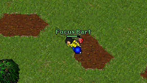 Focus Bart on screen