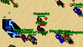 Pandy on screen
