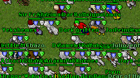 Dark griffen on screen