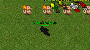 Lord Nemek on screen