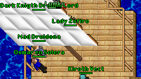 Lady Zafiro on screen