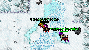 Legion Crocop on screen