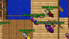 Anubis Woman on screen