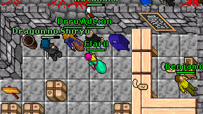 Elaril on screen