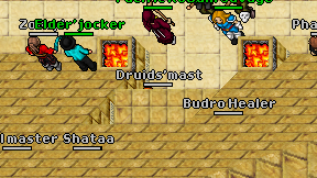 Druids'mast on screen