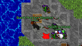 Dark Master Hunter on screen